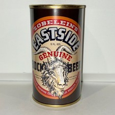 Zobelein's Eastside Bock REPLICA / NOVELTY beer can, paper label