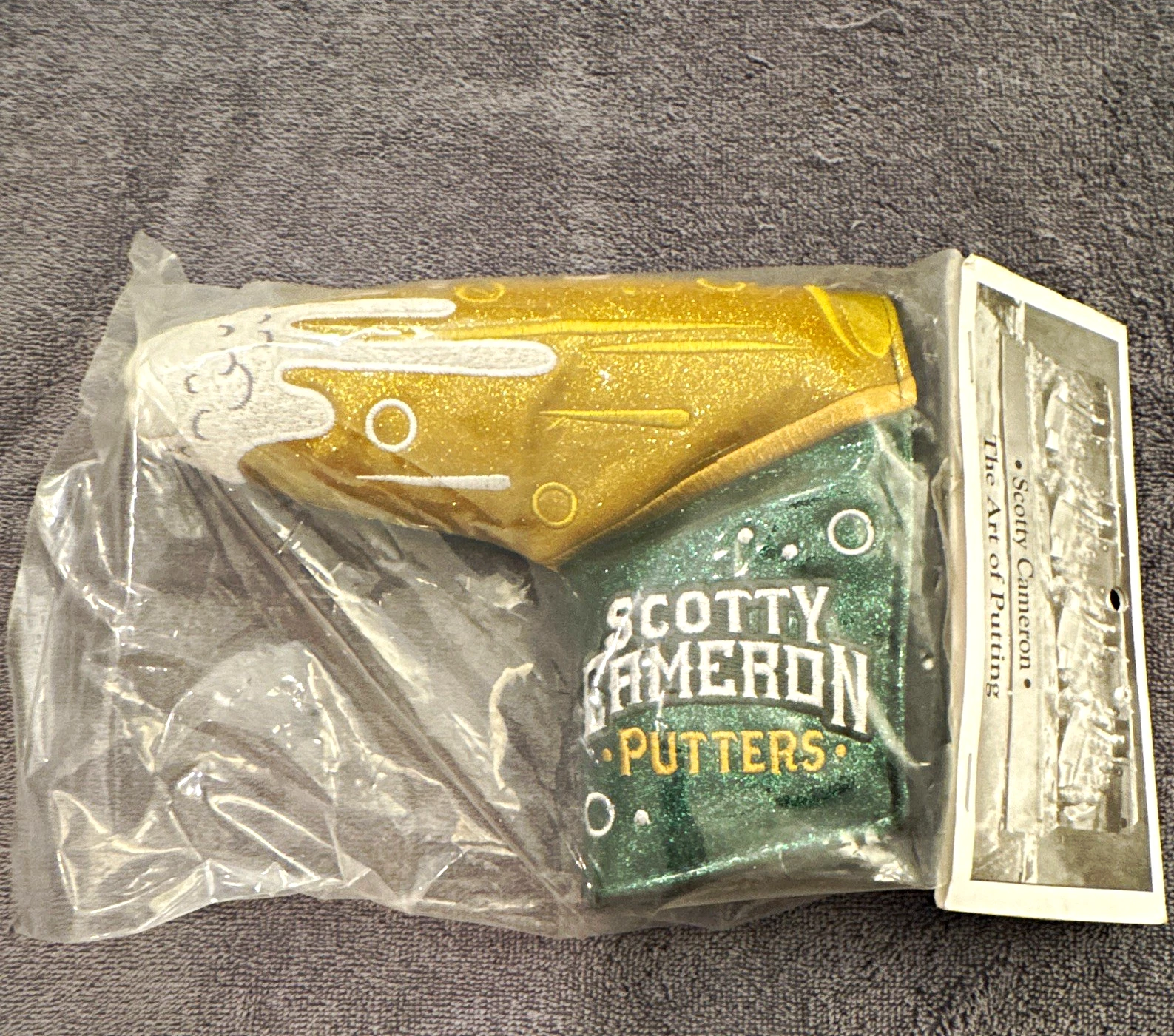 Scotty Cameron Studio Design Limited Edition St Patrick Day Headcover