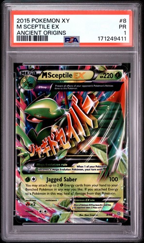 M Sceptile-EX graded PSA 1 for sale on eBay