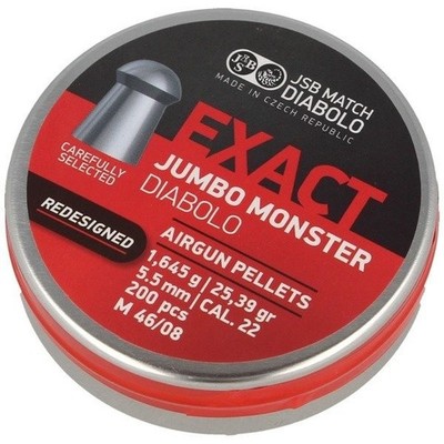 JSB Exact Jumbo Monster Diabolo 5,5 mm Luftgewehrkugeln