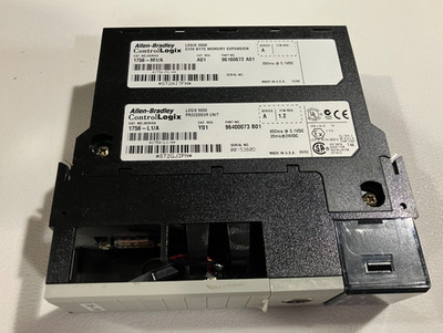 Allen-Bradley 1756-L1/A Logix 5550 Processor Unit w/1756-M1/A Memory Expansion