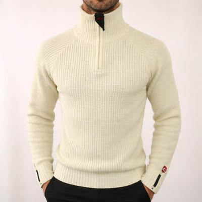 ULVANG MENS WOOL STRETCH HIGH NECK JUMPER size S