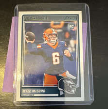 Score 2025 Kyle McCord Rookie #73 Syracuse Orange NCAA Football Trading Card. rookie card picture
