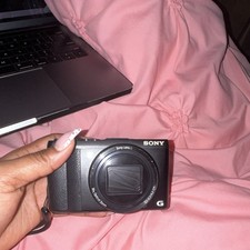 Sony Cyber-shot DSC-HX50V 20.4MP 30x Zoom Compact Camera Tracking Focus Black