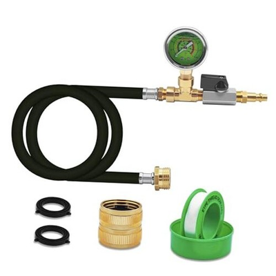 #ad #ad RV Winterizing Kit with Pressure Gauge 60inch RV Winterize Hose with Black $35.37