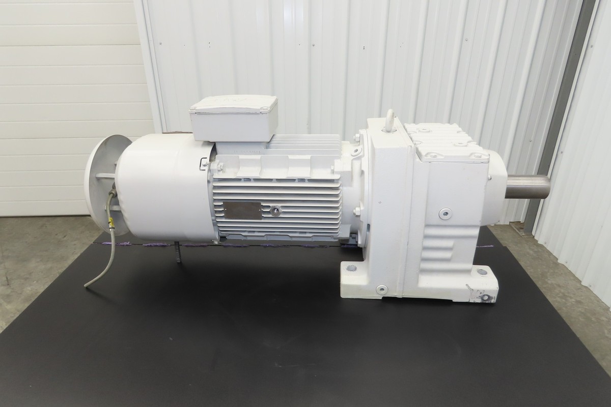 Sew Eurodrive R97 DRS160M4BE20/TF/EG7S Gear Motor 33.25:1 53rpm