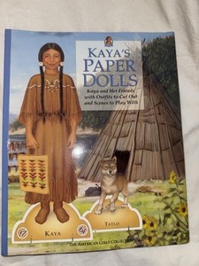 American Girl Kaya’s Paper Dolls Book – Outfits, Accessories & Scenes