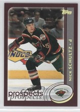 2002-03 Topps Prospects Factory Set Gold Foil Nick Schultz #293 1p3