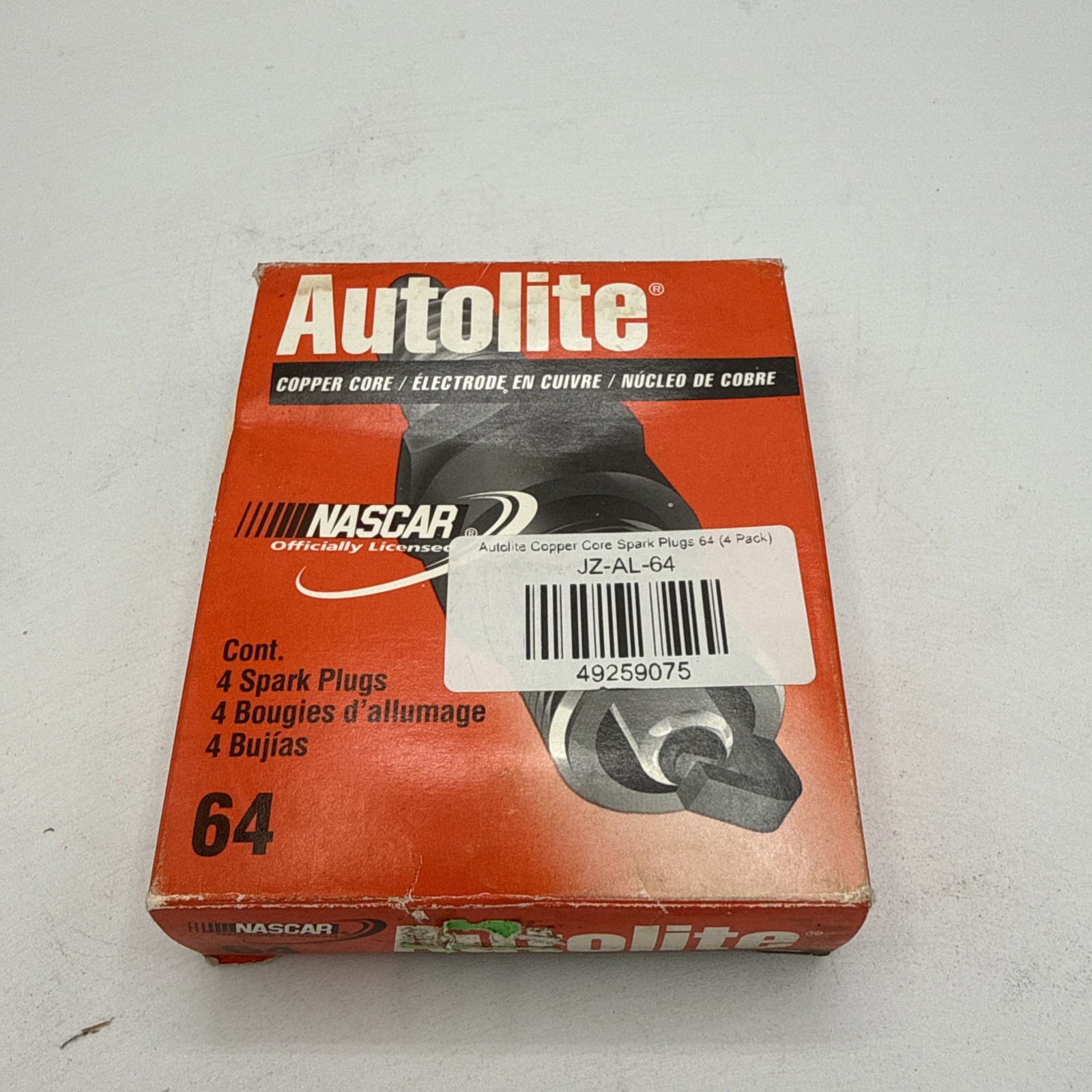 Spark Plugs Autolite Copper Set 4 Plugs NIB 64 Resistor AC Motorcraft Champion