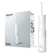 PanasonicOral Irrigator Jet Washer Doltz Ultrasonic Water Portable EW-DJ42-W NEW