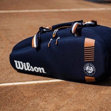 WILSON Roland Garros 6 Pack Tennis Bag - Navy...