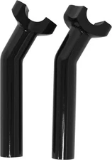 HardDrive Forged Pullback Handlebar Risers - 6-1/2in. Rise - Black 04-566