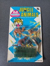 VINTAGE FIGURINES ANIMAUX DE LA JUNGLE ANIMALS MOFFAT MAID TOYS AND GAMES NEUF