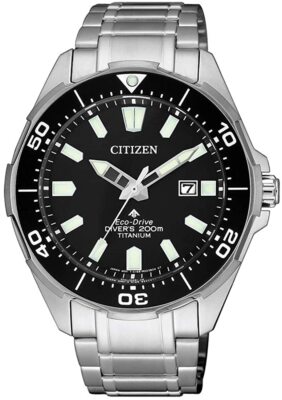 Citizen Silver Mens Analogue Watch Promaster Land BN0200-81E