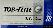 New In Box Top Flite XL Extra Long Tour Trajectory 18 Golf Balls