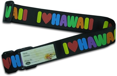Hawaiian Print Luggage Hawaii Rainbow 