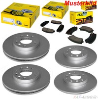Textar Bremsscheiben KIT /Set Vorne + Hinten FüR VW Golf Vi+Vii Audi A3