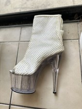 Pleaser Stripper Bailarina Dominatrix Tacones 7 Pulgadas Disfraz Clase Pole