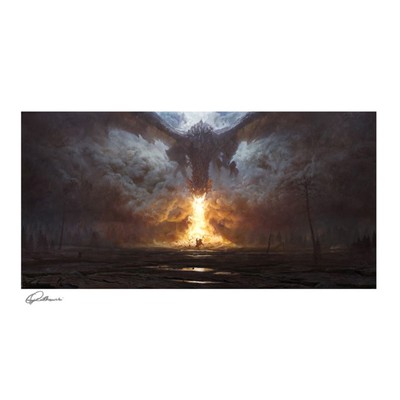 Sideshow Dragon's Breath Fine Art Print Unframed Greg Rutkowski Art NEW IN STOCK