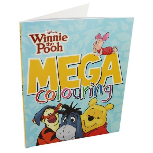 Disney Winnie The Pooh Mega Colouring-Disney, 9781472340498