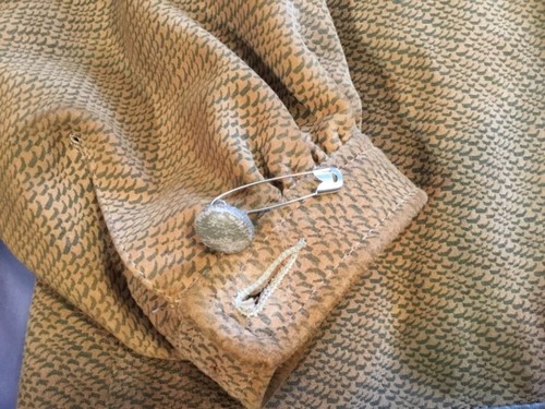 SAKS FIFTH AVENUE JACKET COAT SUEDE LIGHT BROWN SIZE 6 VTG - Picture 8 of 10
