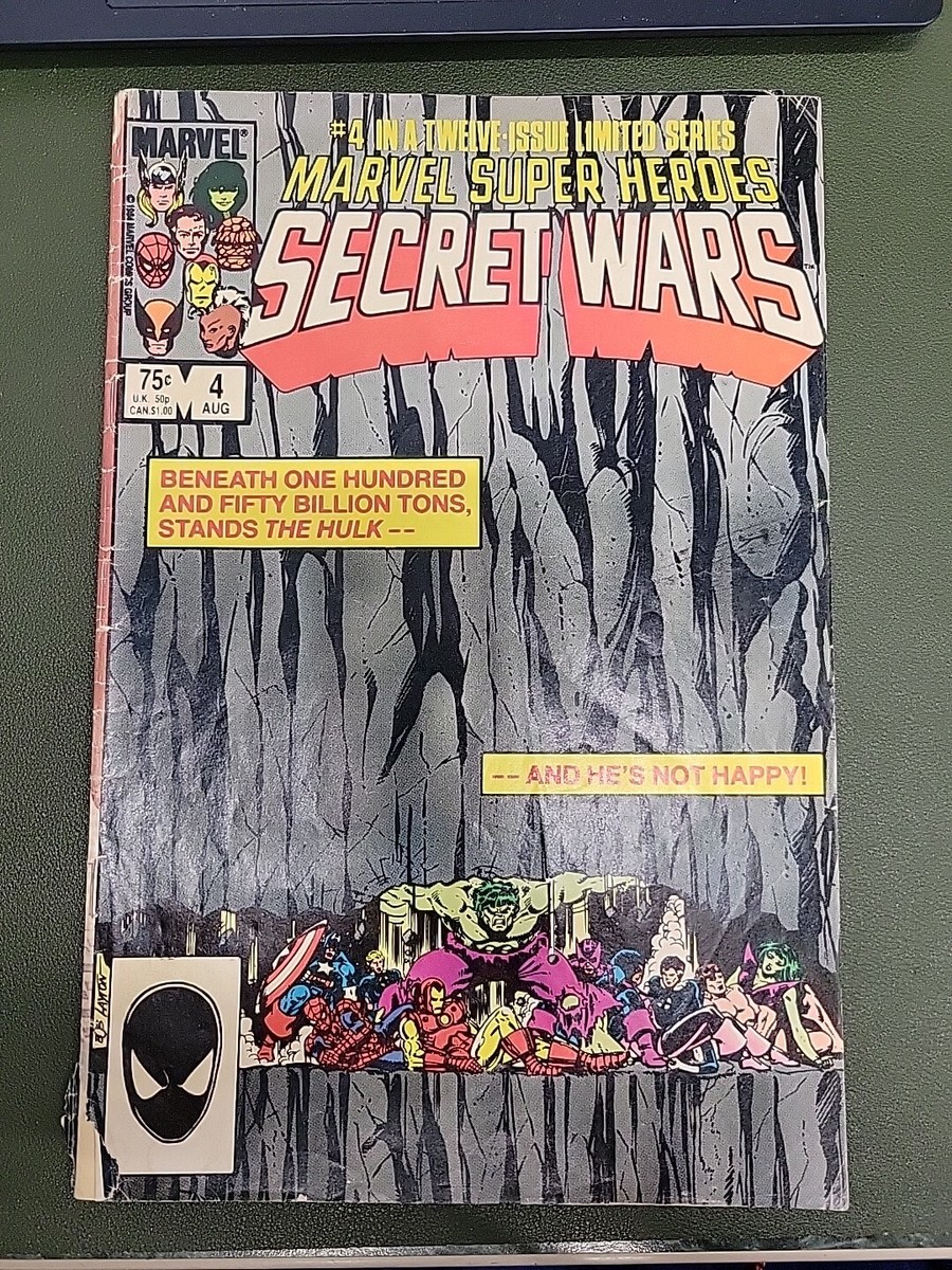 Marvel Super-Heroes Secret Wars #4 Marvel 1984 | eBay