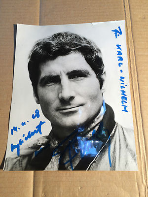 FREDDY QUINN - FOTO  mit ORIGINAL AUTOGRAMM für KARL-WILHELM - ca. 18,5 x 24 cm