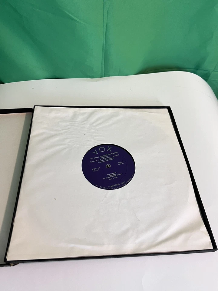 THE GREAT BRUCKNER CONDUCTORS-Bohm-Klemperer-Furtwangler-5 LP Box Set-VOX VSPS14 Foto 3 de 4