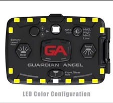 Guardian Angel Elite Personal Wearable Safety Light w/Magnetic Mount Y/Y