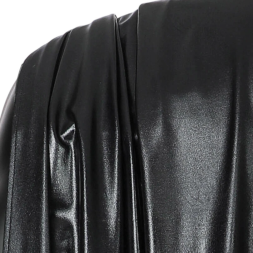 The Batman Bruce Wayne Cosplay Cape 2022 Version Faux Leather Cloak - Image 2 of 4