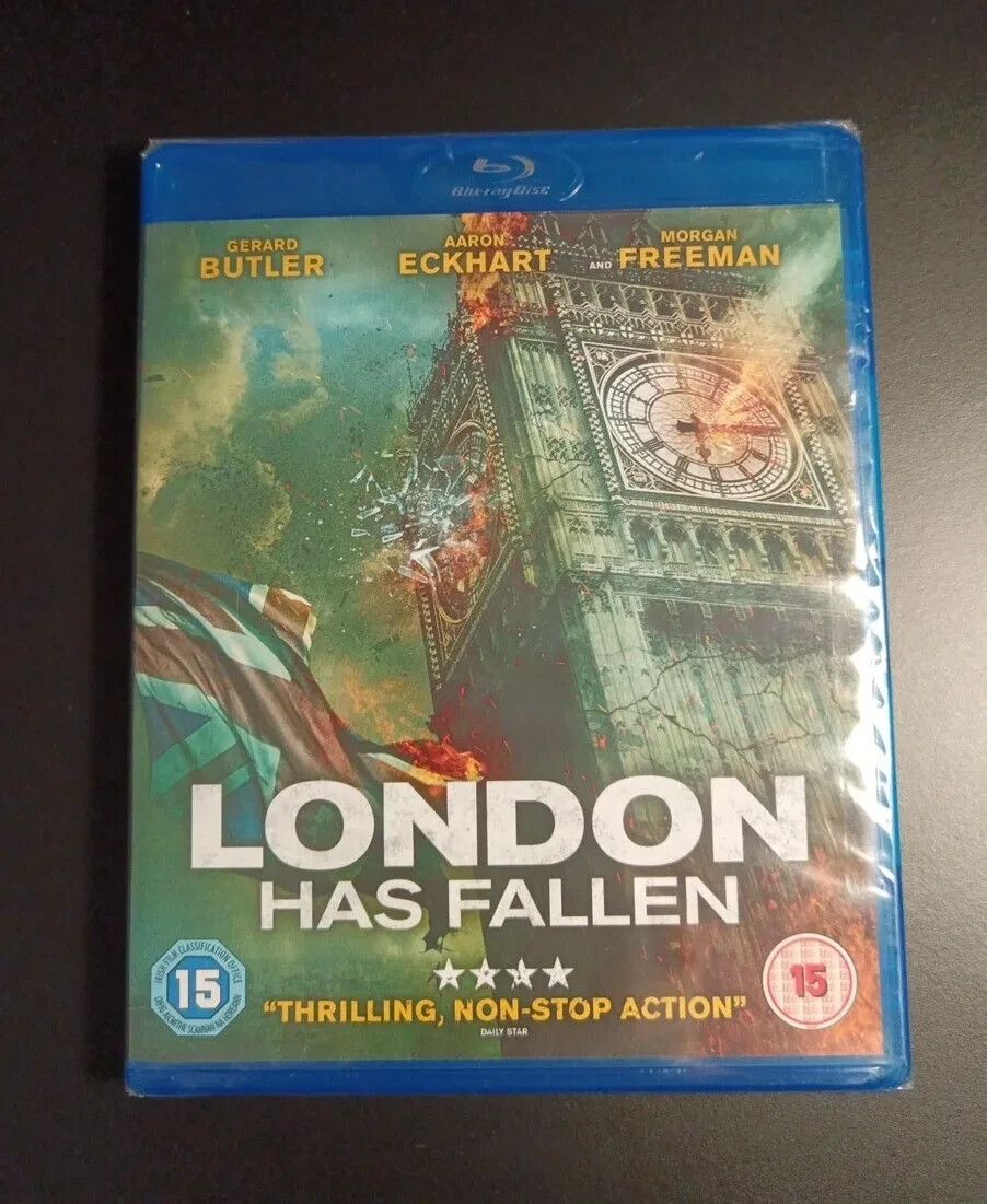LONDON HAS FALLEN - BLU-RAY (2016) - GERARD BUTLER - NEW SEALED