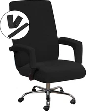 H.VERSAILTEX Home Office Chair Covers Stretchable Computer Desk Chair Covers Mid