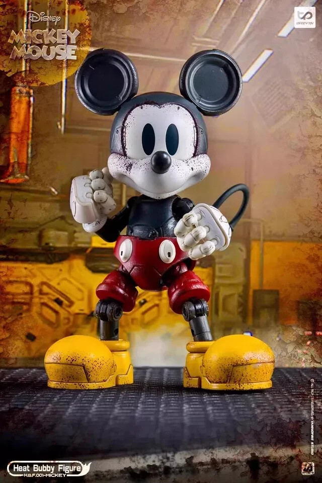HeatBoys HB0069 ミッキーマウス　合金可動フィギュア　限定品 HEATBOYS HB0069 Disney MICKEY MOUSE Heat Bubby Figur old ver Mecha