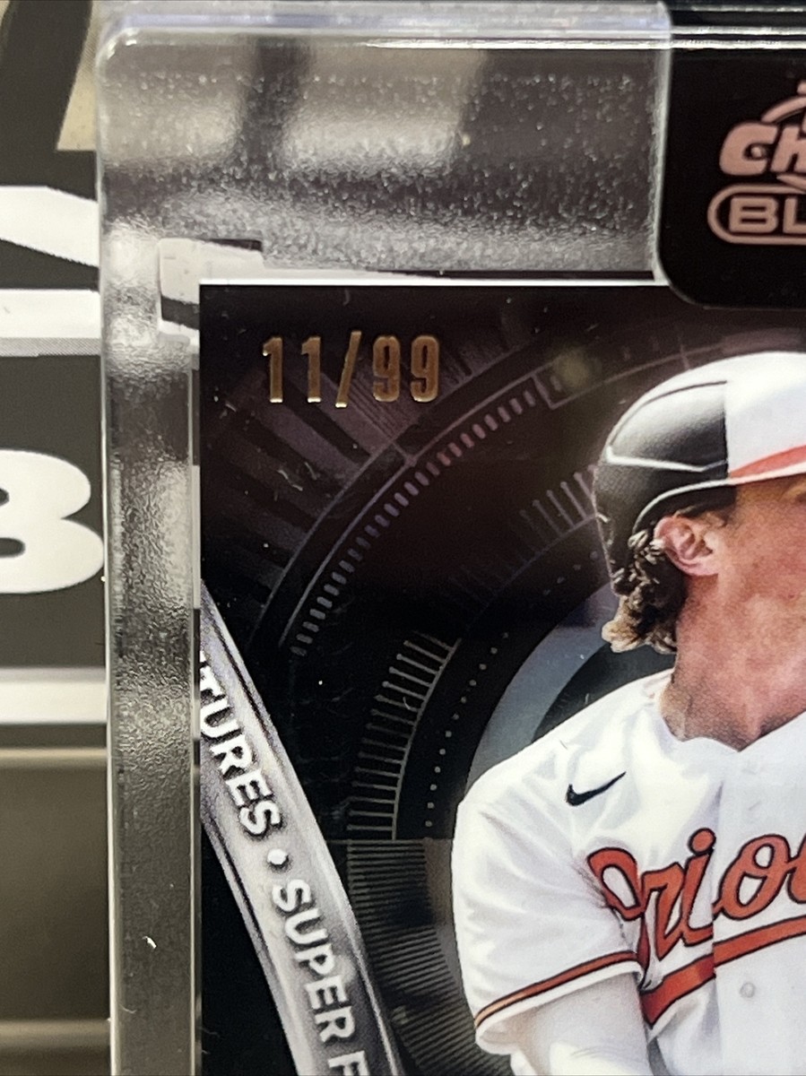 2024 Topps Chrome Black Adley Rutschman #SFA-AR Super Futures Auto