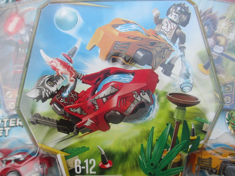 Lego Legends of Chima 70113 CHI BATTLES Longtooth Wakz Rare New! - Image 4 of 4