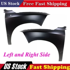 Fender Set For 2011-2018 Ram 1500 Front Primed Steel with Emblem Provision