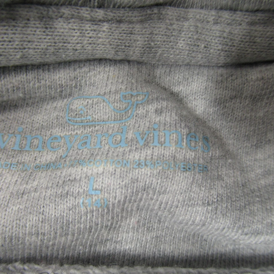 Vineyard Vines Sweater Girls Large Long Sleeve Pullover High Neck - Image 3 of 4