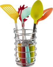 Fiesta Celebrate Color Utensil Set with Storage Caddy, 6 Piece Set - NEW