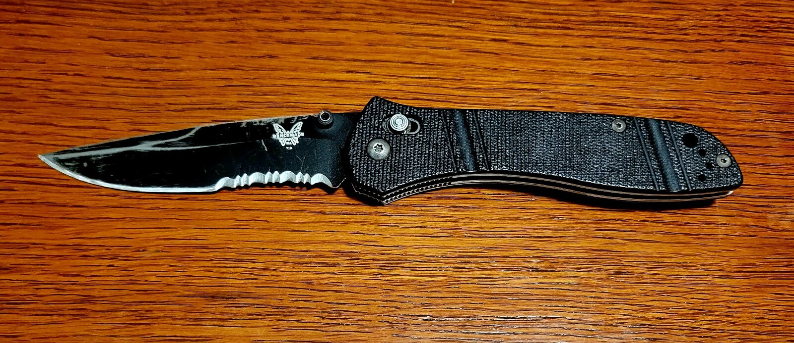 BENCHMADE KNIVES 710 D2 SBK Axis Lock KNIFE eBay