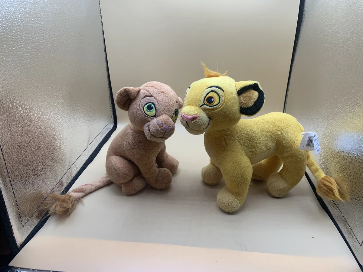 Simba and nala kissing plush discount