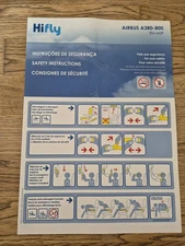 Safetycard HiFly A380-800 (REG: 9H-MIP) Airbus