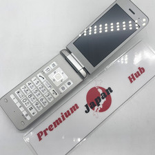 KYOCERA DIGNO Keitai 3 902KC Silver Android Flip Phone Unlocked SIM Free Japan