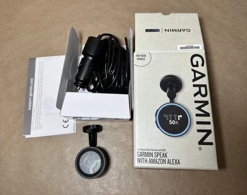 Garmin Speak 010-01862-01 GPS with Amazon Alexa - Black