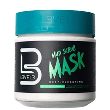 L3VEL3 Mud Scrub Mask, 16.9 oz-6 Pack