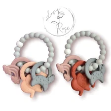 Cute Soft Bracelet Teether | Baby Silicone Teething Toy for baby BRAND NEW