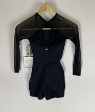 NWT Tiger Friday Angelic Jumpsuit - Black Girls Size Large