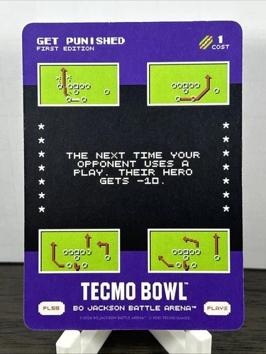 2026 Bo Jackson Battle Arena TECMO BOWL BOBA PL59 PL-59 Get Punished