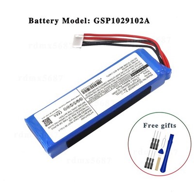 NEW For JBL Charge 3 CS-JML320SL/CS-JML330SL 6000mAh speaker Battery GSP1029102A