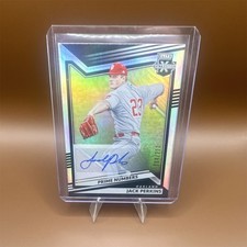 2022 Elite Extra Edition - Prime Numbers - Jack Perkins RC Auto /222 - #154 A’s