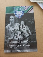 Svetlana Abrosimova Signed Minnesota Lynx 2005 Game Program